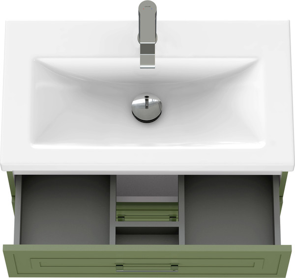 Изображение товара Тумба под умывальник Cersanit Classic 80 / 69092 (зеленый матовый)