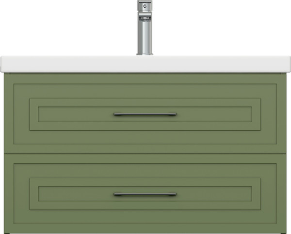Изображение товара Тумба под умывальник Cersanit Classic 80 / 69092 (зеленый матовый)