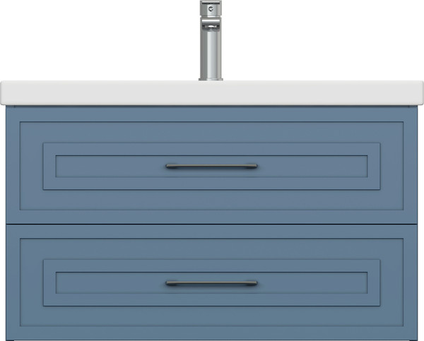 Изображение товара Тумба под умывальник Cersanit Classic 80 / 69091 (голубой матовый)