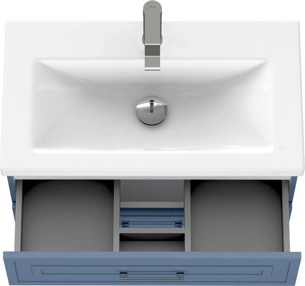 Изображение товара Тумба под умывальник Cersanit Classic 80 / 69091 (голубой матовый)