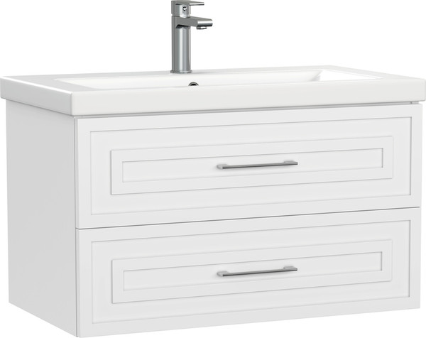 Изображение товара Тумба под умывальник Cersanit Classic 80 / 69090 (белый матовый)