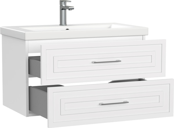 Изображение товара Тумба под умывальник Cersanit Classic 80 / 69090 (белый матовый)