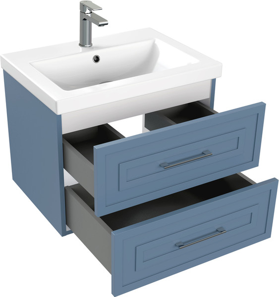 Изображение товара Тумба под умывальник Cersanit Classic 60 / 69088 (голубой матовый)