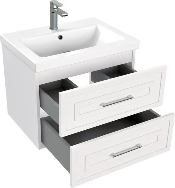 Изображение товара Тумба под умывальник Cersanit Classic 60 / 69087 (белый матовый)