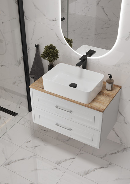 Изображение товара Тумба под умывальник Cersanit Classic 60 / 69087 (белый матовый)