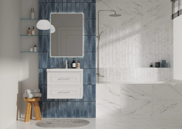 Изображение товара Тумба под умывальник Cersanit Classic 60 / 69087 (белый матовый)