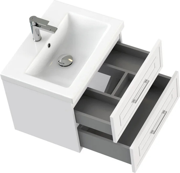 Изображение товара Тумба под умывальник Cersanit Classic 60 / 69087 (белый матовый)