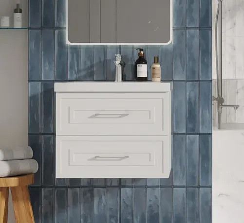 Изображение товара Тумба под умывальник Cersanit Classic 60 / 69087 (белый матовый)