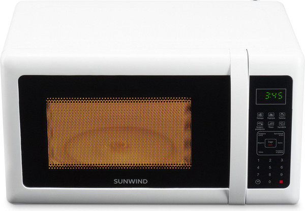 Изображение товара Микроволновая печь Sunwind SUN-MW005 (белый/черный)