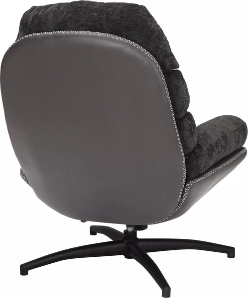 Изображение товара Кресло мягкое Signal Giselle (черный/черный/черный матовый)