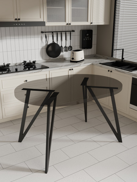 Изображение товара Подстолье Макс Стайл ПМ-3 (черный матовый)