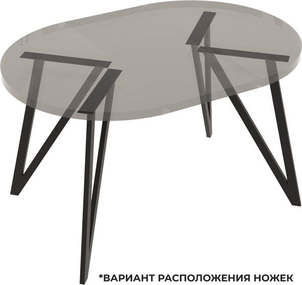 Изображение товара Подстолье Макс Стайл ПМ-3 (черный матовый)