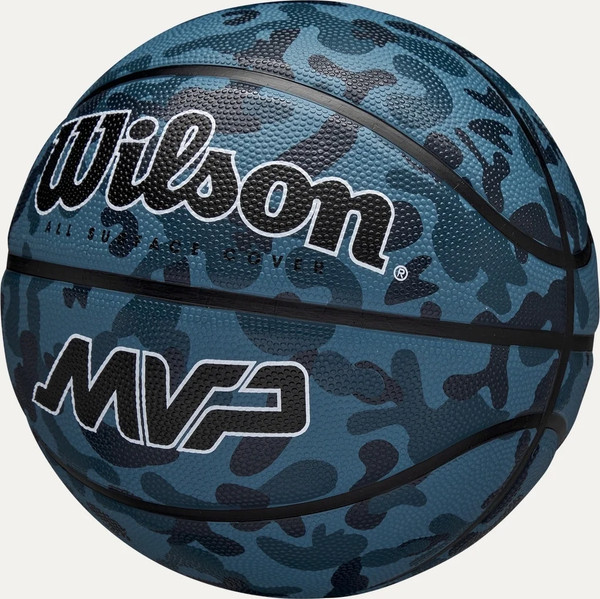 Изображение товара Баскетбольный мяч Wilson Mvp Camo Bskt / WZ3018702XB5 (р.5, синий)
