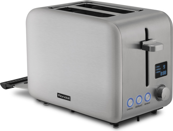 Изображение товара Тостер Rondell RDE-1203 (стальной)