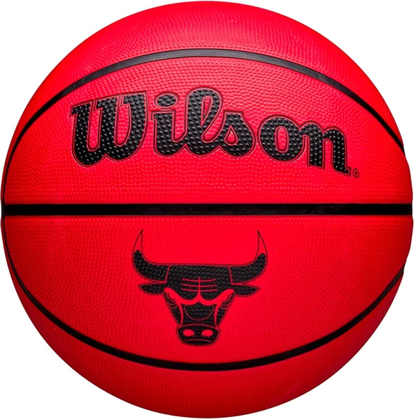 Изображение товара Баскетбольный мяч Wilson Nba Team Tribute Solid Bskt Chi Bulls / WZ4025405XB5 (р.5)