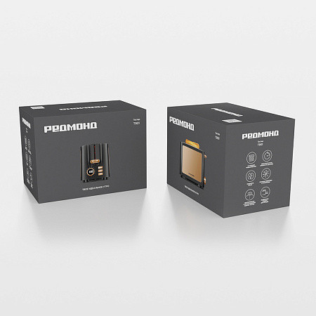 Изображение товара Тостер Redmond T901 (черный/бронзовый)