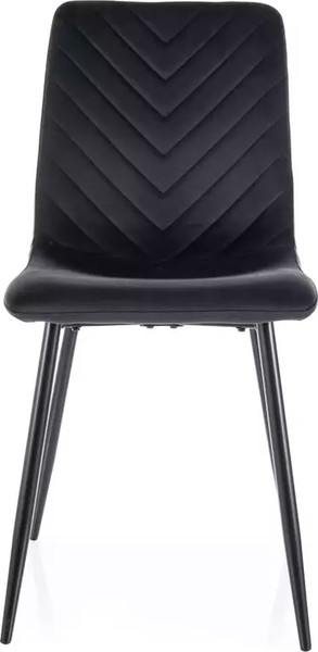 Изображение товара Стул Signal Daren Velvet (Bluvel 19 черный/черный)