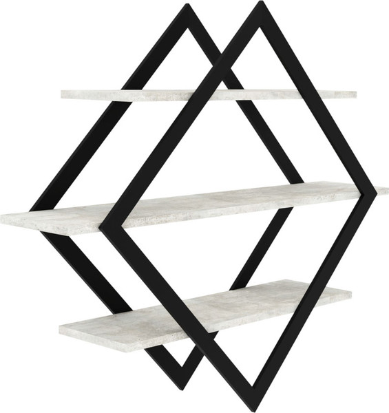 Изображение товара Полка Макс Стайл ПнР-600-3 навесная (бетон)