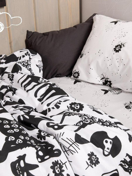 Изображение товара Комплект постельного белья Urban Family Кринж 1.5сп 70x70 / 10392-1+10393-1