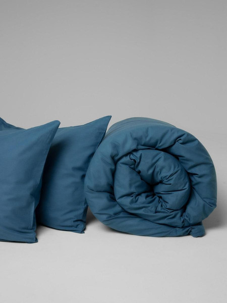 Изображение товара Комплект постельного белья Urban Family Темно-бирюзовый 1.5сп 70x70 / 815