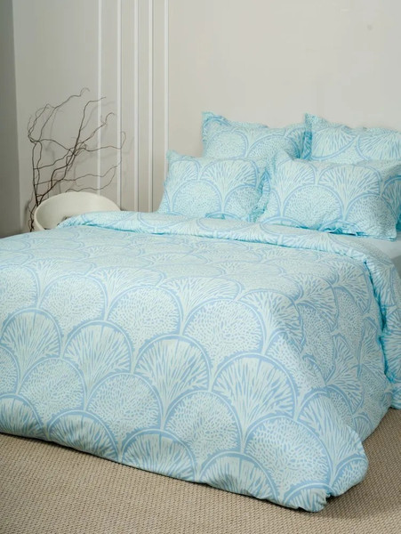 Изображение товара Комплект постельного белья Windslow Горгонария 1.5сп 50x70 / 20549-1+20312-13