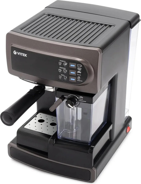 Изображение товара Кофеварка эспрессо Vitek VT-1517 SR (серый)