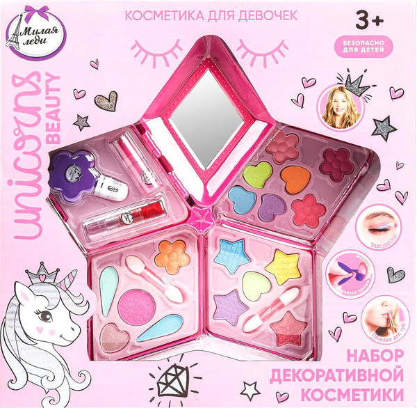 Изображение товара Набор детской декоративной косметики Милая Леди 115991-UNI-ML