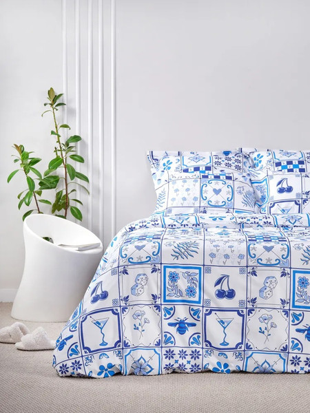 Изображение товара Комплект постельного белья Windslow Клаудия Евро 50x70 / 20550-1+20551-1