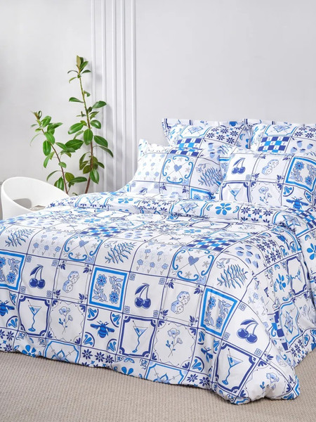 Изображение товара Комплект постельного белья Windslow Клаудия Евро 50x70 / 20550-1+20551-1