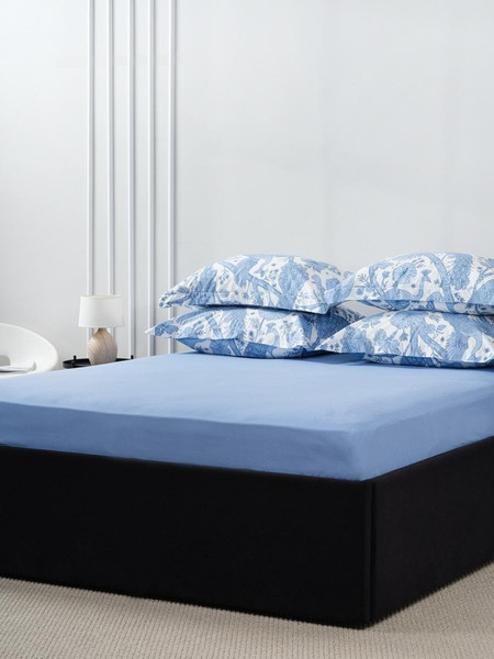 Изображение товара Комплект постельного белья Windslow Павлин Евро 50x70 / 20287-1+71141-27