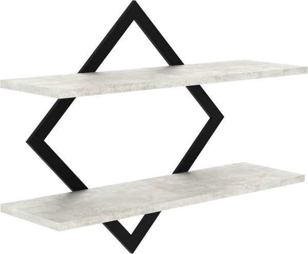 Изображение товара Полка Макс Стайл ПнР-400-2-1 навесная (бетон)