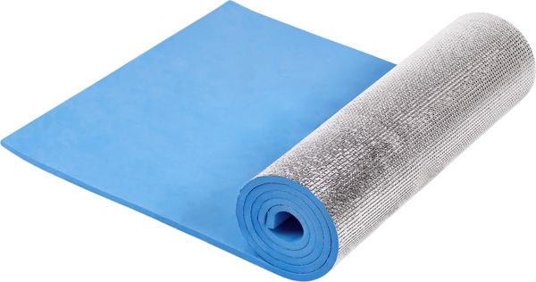 Изображение товара Спальный мешок Coyote Baring ZC-SB022 (синий с туристическим ковриком IR97509A голубой)