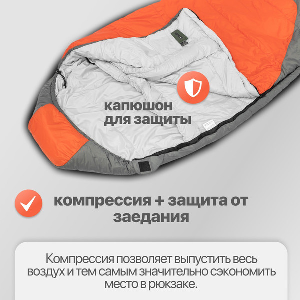 Изображение товара Палатка Sundays GC-TT003 со спальным мешком и туристическим ковриком (зеленый/желтый)