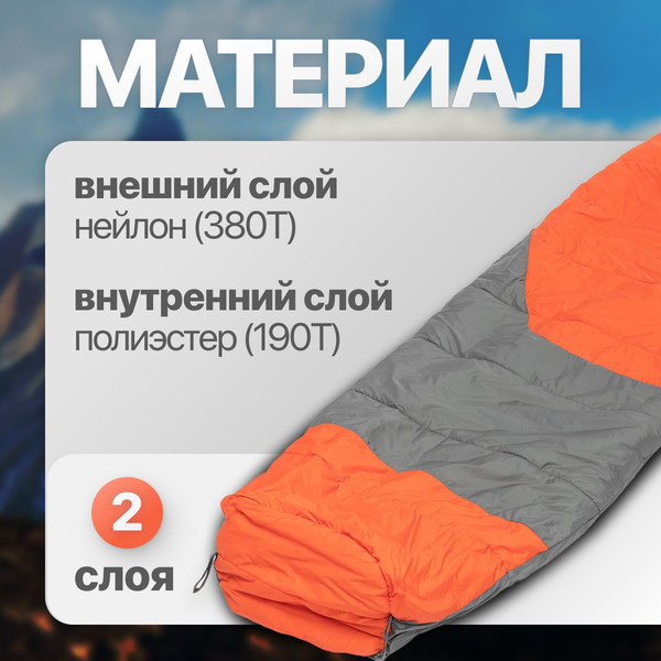 Изображение товара Палатка Sundays GC-TT003 со спальным мешком и туристическим ковриком (зеленый/желтый)