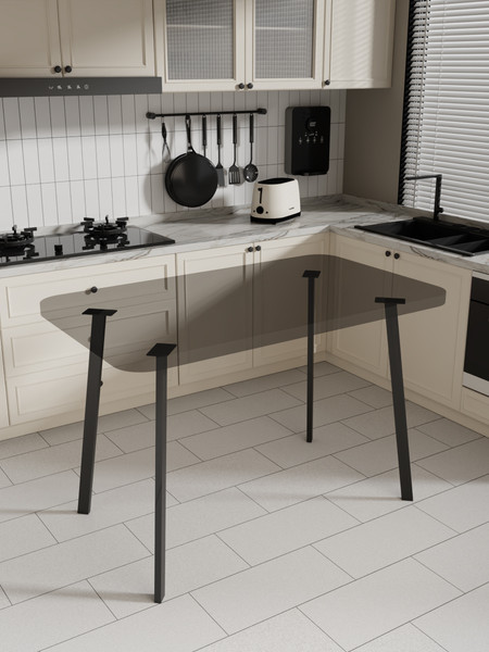 Изображение товара Подстолье Макс Стайл ПМ-4 (черный матовый)