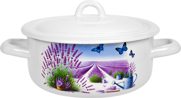 Изображение товара Кастрюля Лысьвенские эмали Лето в Провансе С-16072/4 ЭК