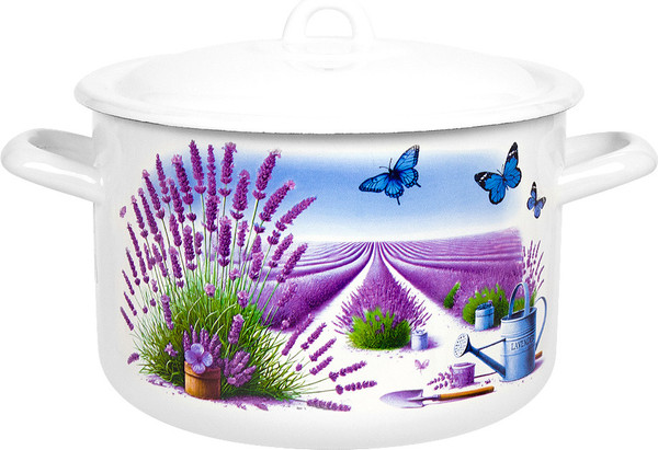 Изображение товара Кастрюля Лысьвенские эмали Лето в Провансе С-16141/4ЭК