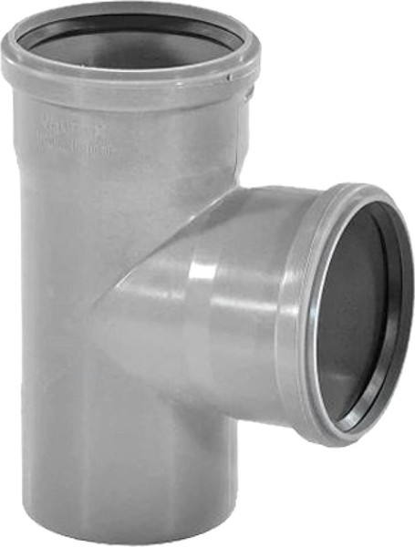 Изображение товара Тройник внутренней канализации Valfex 87.5 40-40 (190/10) / 24040040