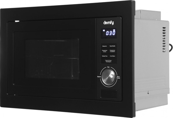 Изображение товара Микроволновая печь Domfy DM2540BW BG (черный)
