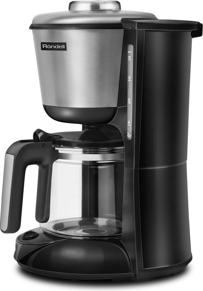 Изображение товара Капельная кофеварка Rondell RDE-1100 (серебристый/черный)