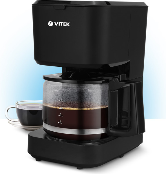 Изображение товара Капельная кофеварка Vitek VT-8386 (черный)