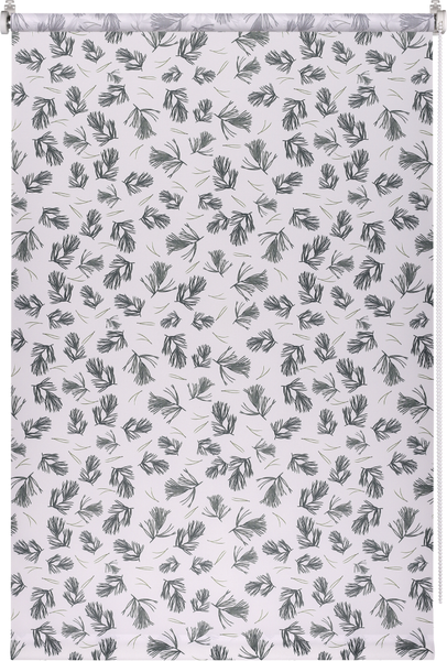 Изображение товара Рулонная штора Franc Gardiner Print Сосна 50x160 / 9403218137 (белый)