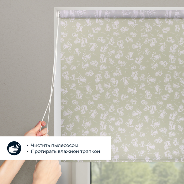 Изображение товара Рулонная штора Franc Gardiner Print Сосна 200x175 / 9403219113 (бежевый)