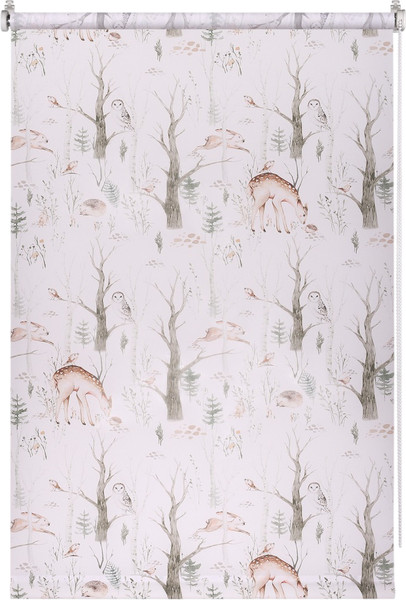 Изображение товара Рулонная штора Franc Gardiner Print Лесные друзья олени, день 45x160 / 9403217903