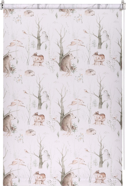Изображение товара Рулонная штора Franc Gardiner Print Лесные друзья медведи, день 45x160 / 9403219007