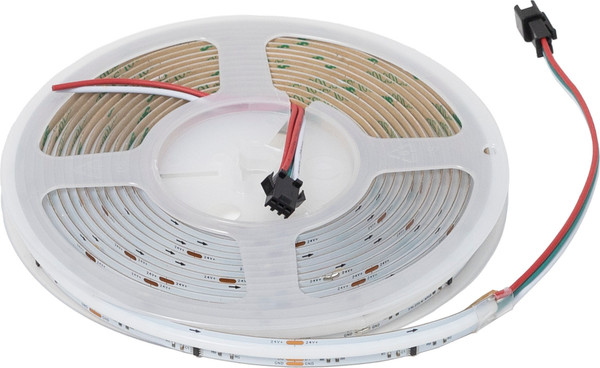 Изображение товара Светодиодная лента AKS COB RGB SPI 13 W/m (5м, бегущий огонь)