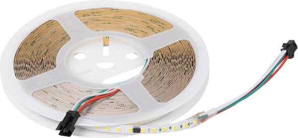 Изображение товара Светодиодная лента AKS SPI бегущий огонь 12 W/m (10м, холодный белый)