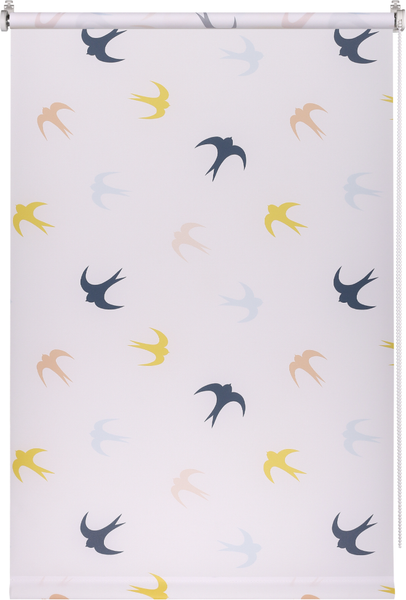 Изображение товара Рулонная штора Franc Gardiner Print Небесные ласточки 180x175 / 9403217938 (мультиколор)