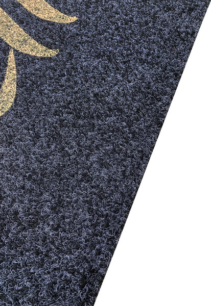 Изображение товара Коврик грязезащитный ComeForte Велюр Hello 40x60 (серый)