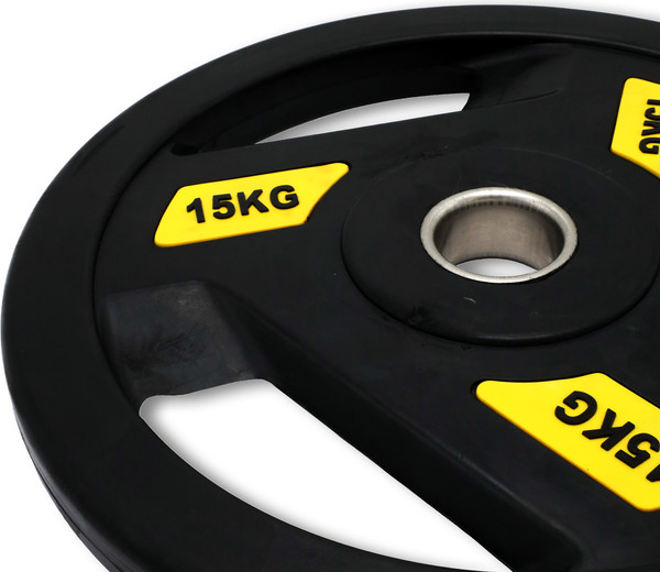Изображение товара Диск для штанги UNIX Fit Pro / DG15RUBPYL (15кг, желтый)